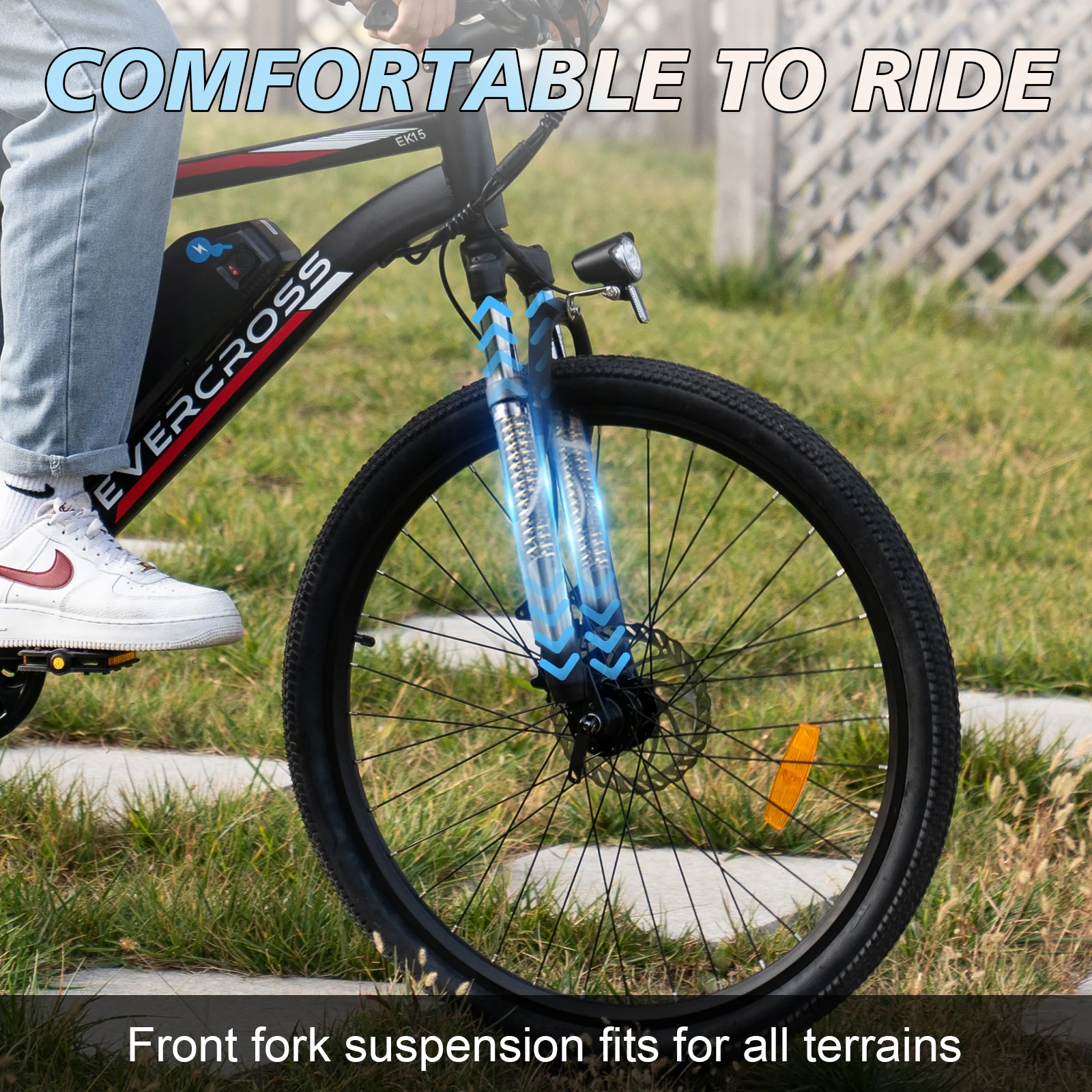EVERCROSS EK15 Adult Urban Elektrofahrrad - Image 17
