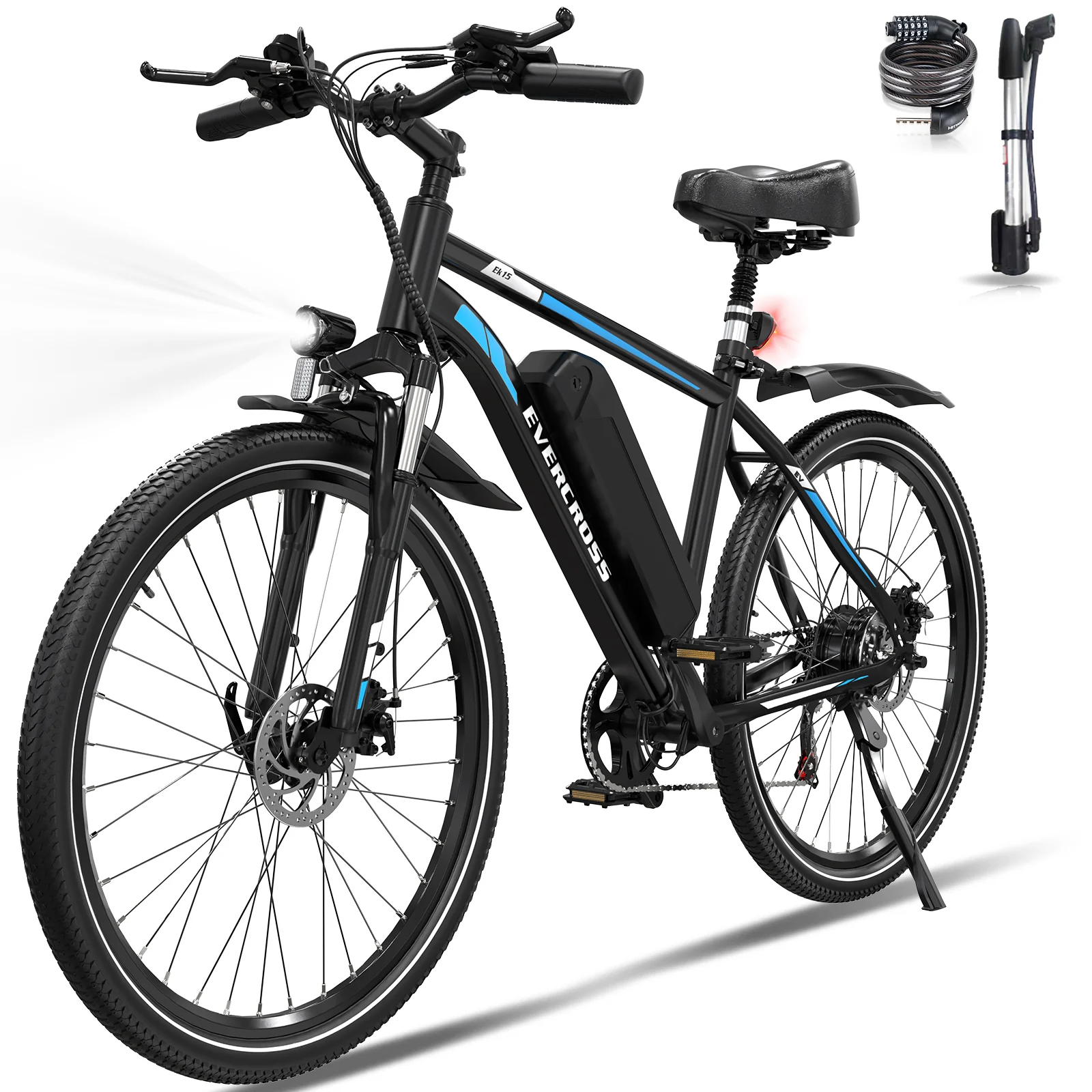 EVERCROSS EK15 Adult Urban Elektrofahrrad - Image 4