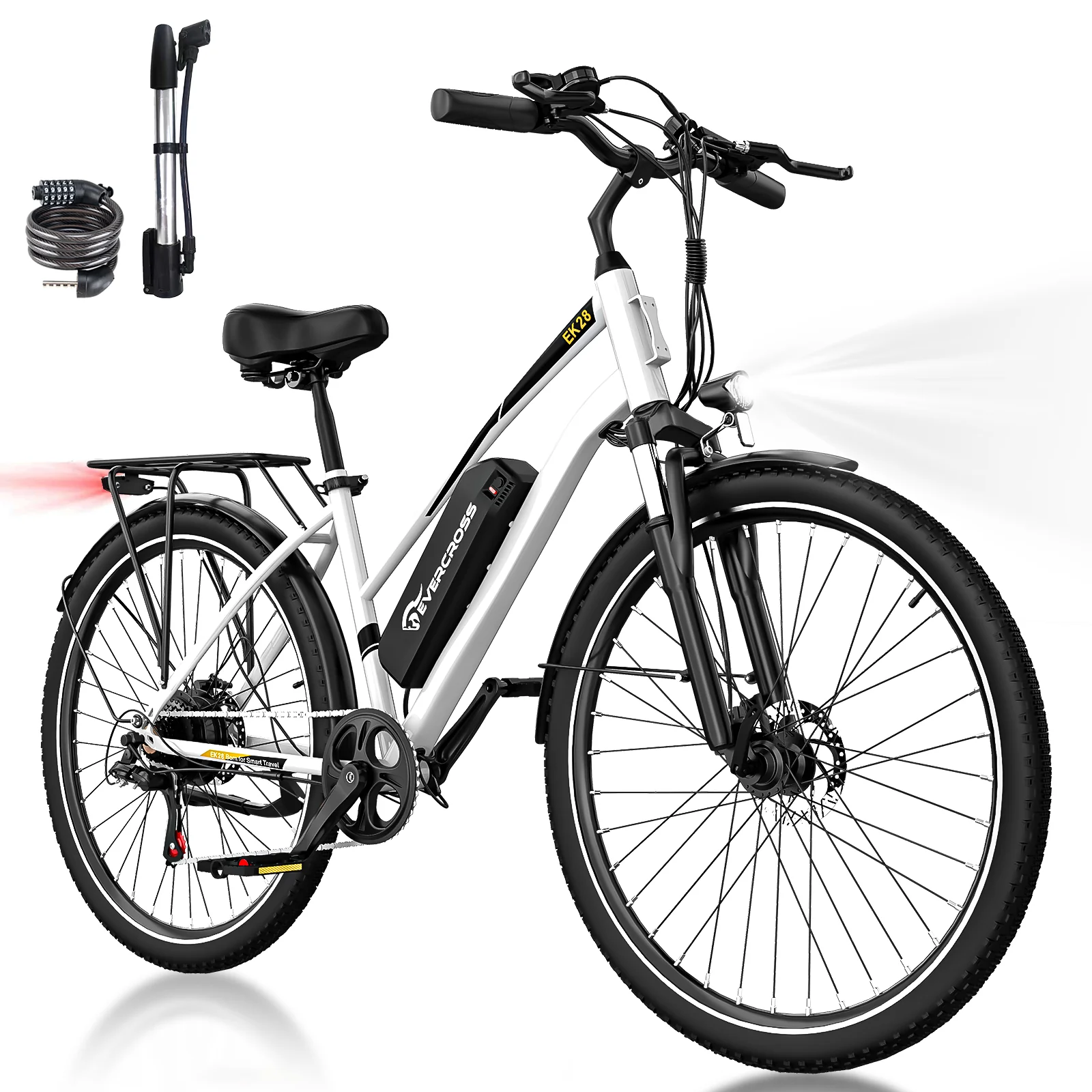 EVERCROSS 28-Zoll-Reifen-Elektrofahrrad - Image 3