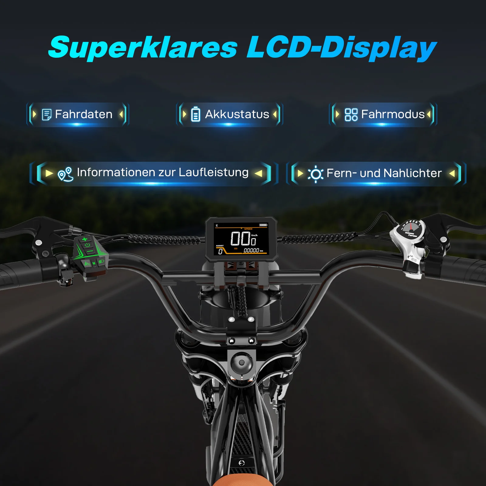 EVERCROSS EK30 Elektrofahrrad-NFC - Image 5