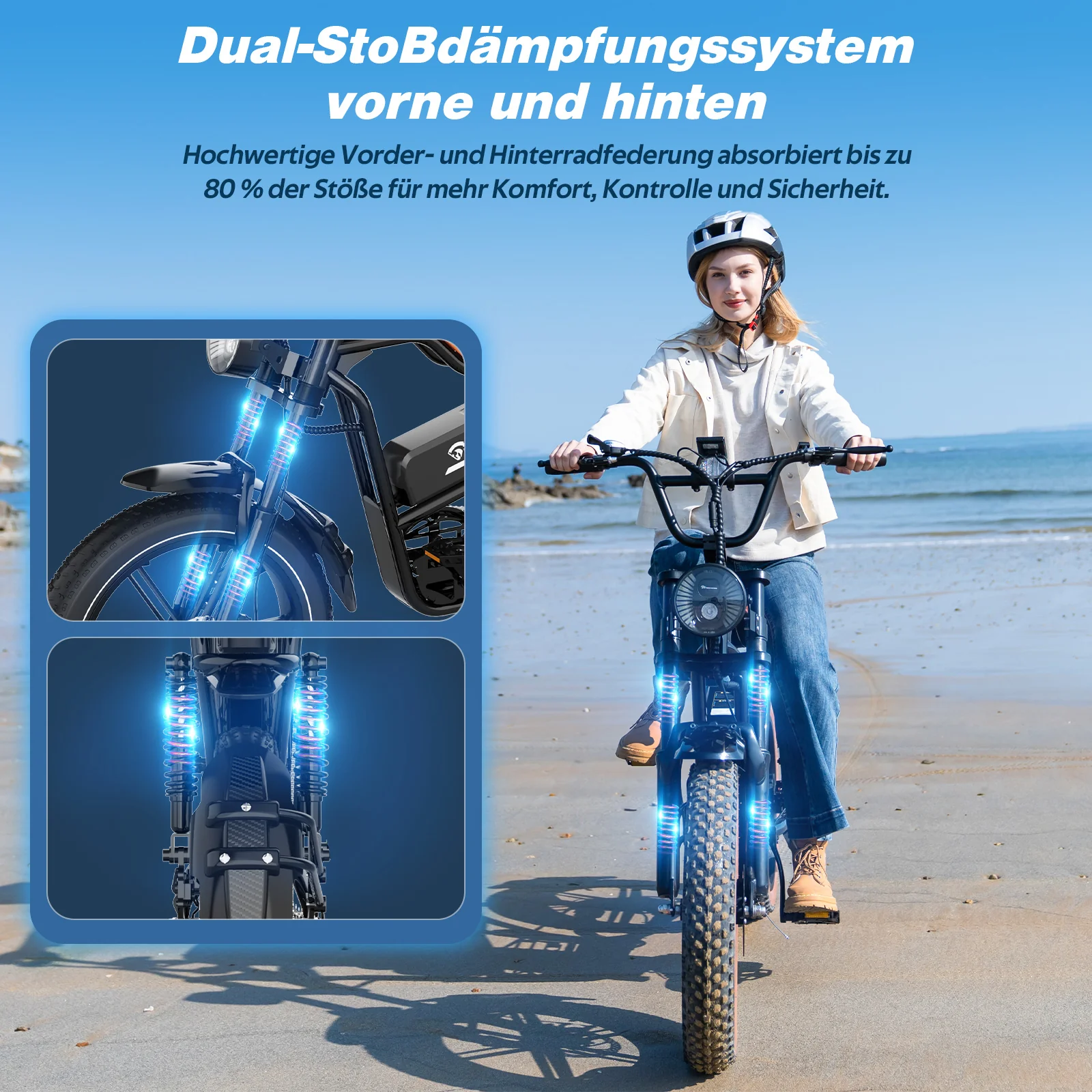 EVERCROSS EK30 Elektrofahrrad-NFC - Image 7