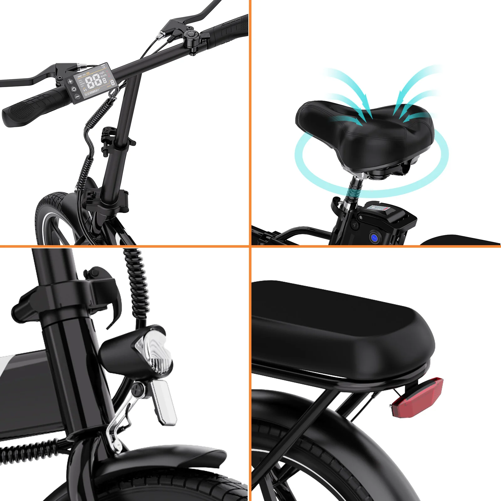 EVERCROSS EK5S Elektrofahrrad - Image 5
