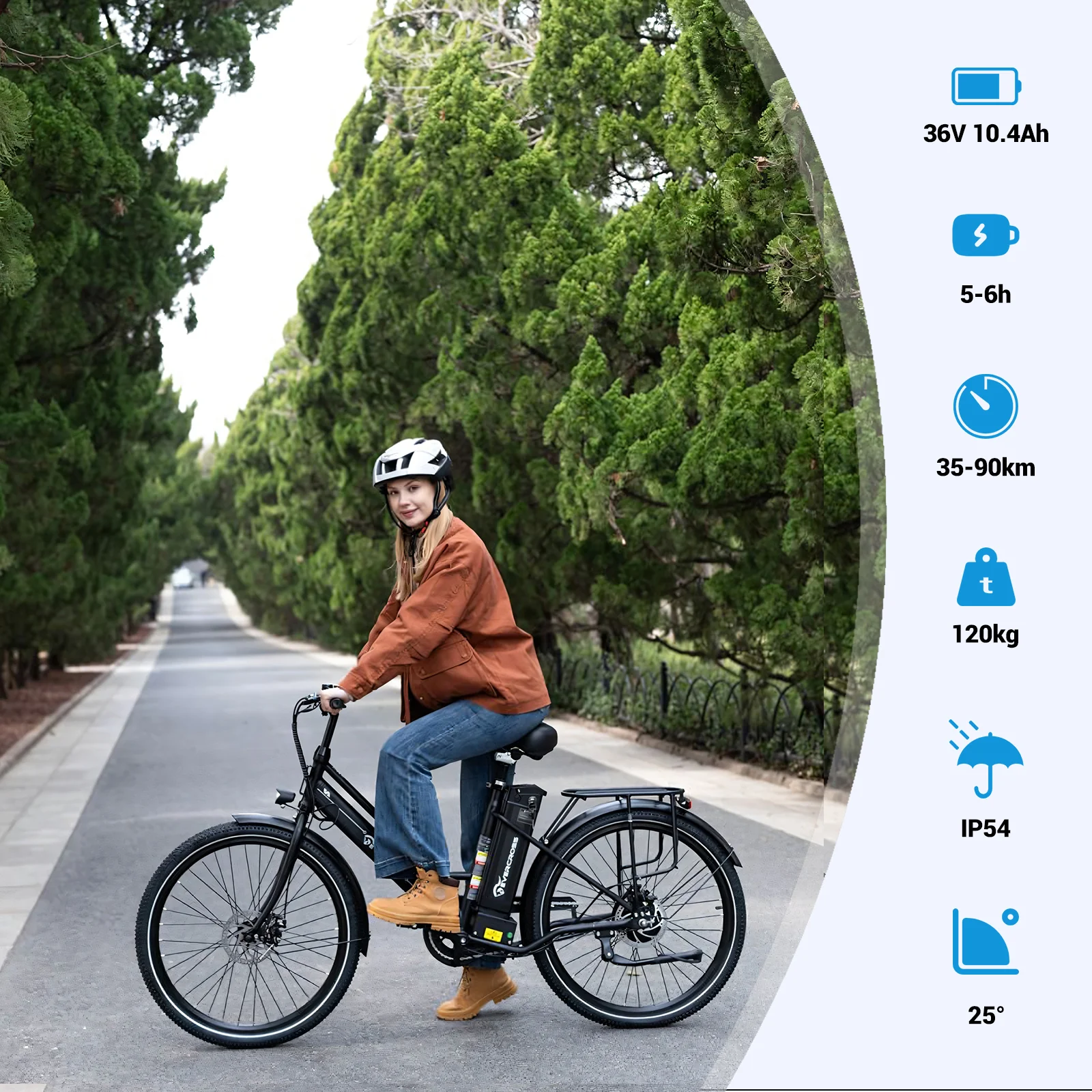 EVERCROSS EK8S Elektrofahrrad - Image 22