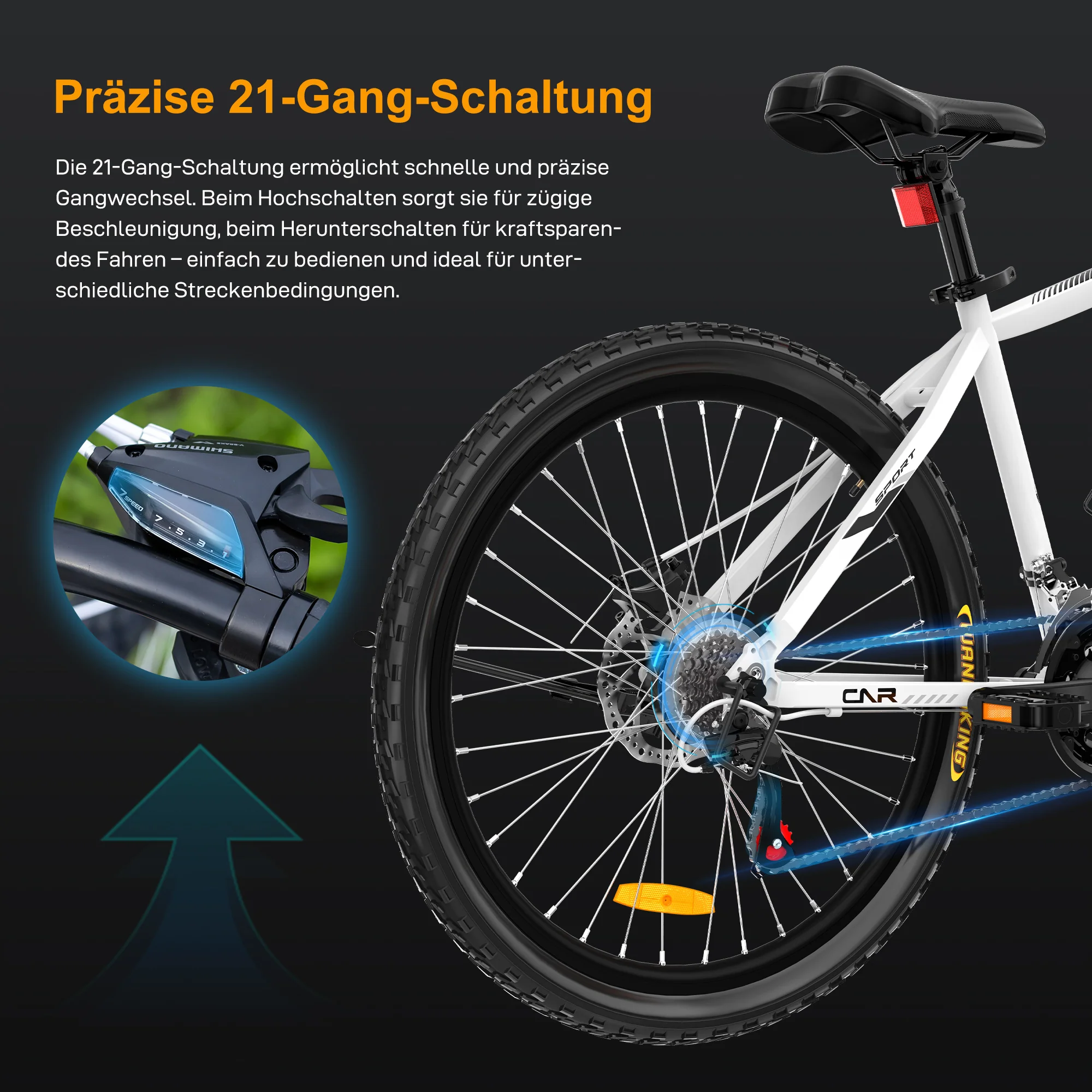 EVERCROSS EM3 Mountainbike （Fahrrad） - Image 5