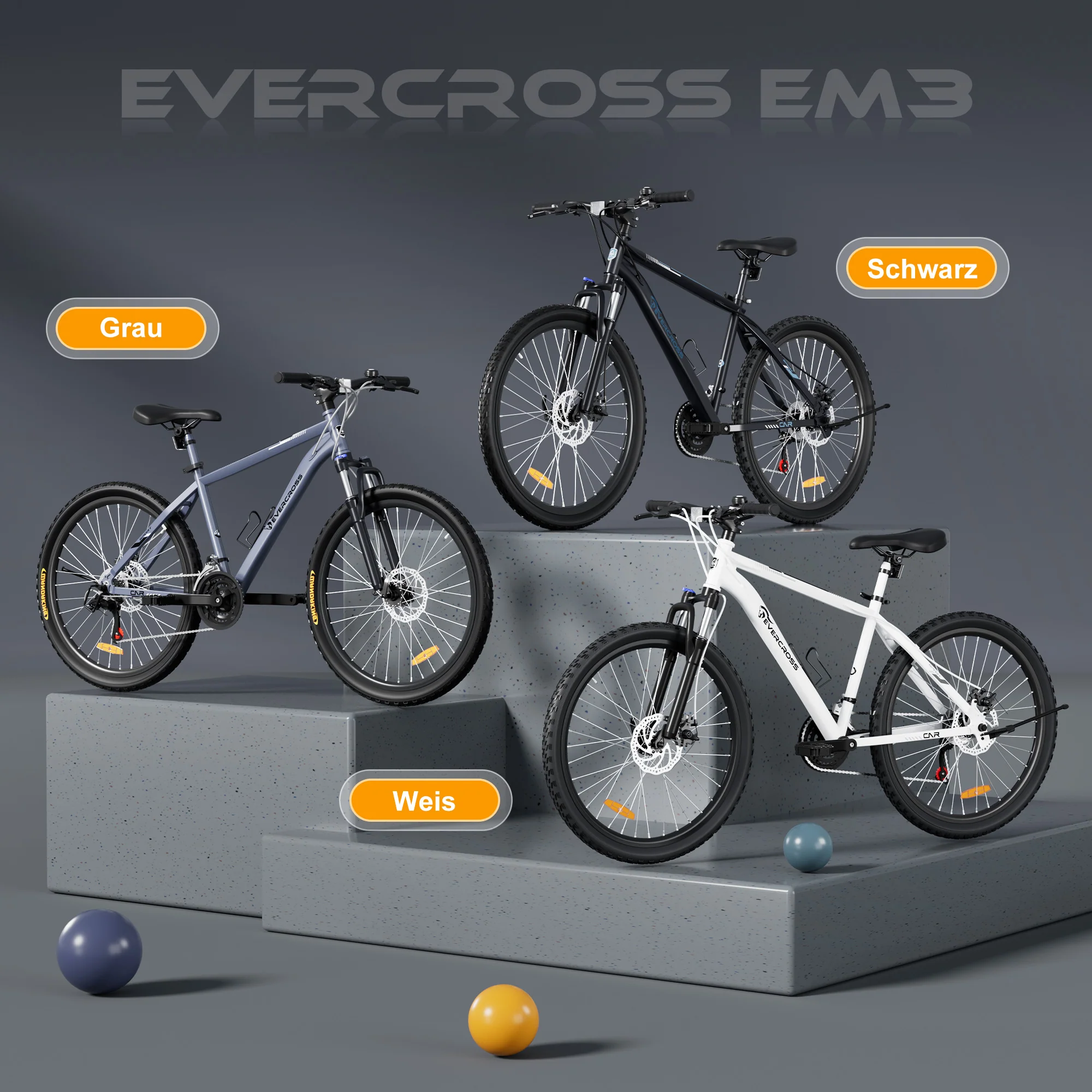 EVERCROSS EM3 Mountainbike （Fahrrad） - Image 8