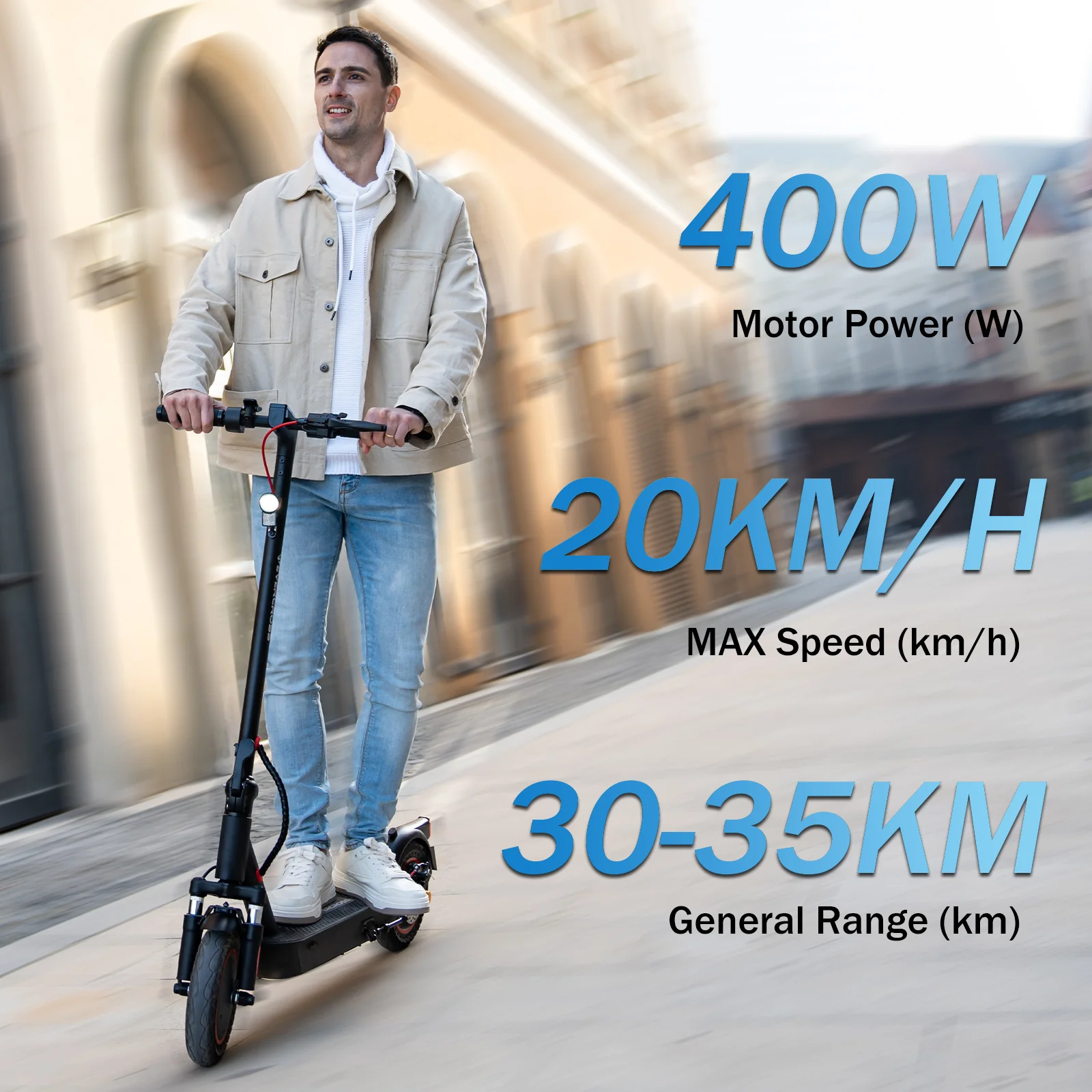 EVERCROSS EV10K PRO ABE Faltbarer Elektroroller - Image 4
