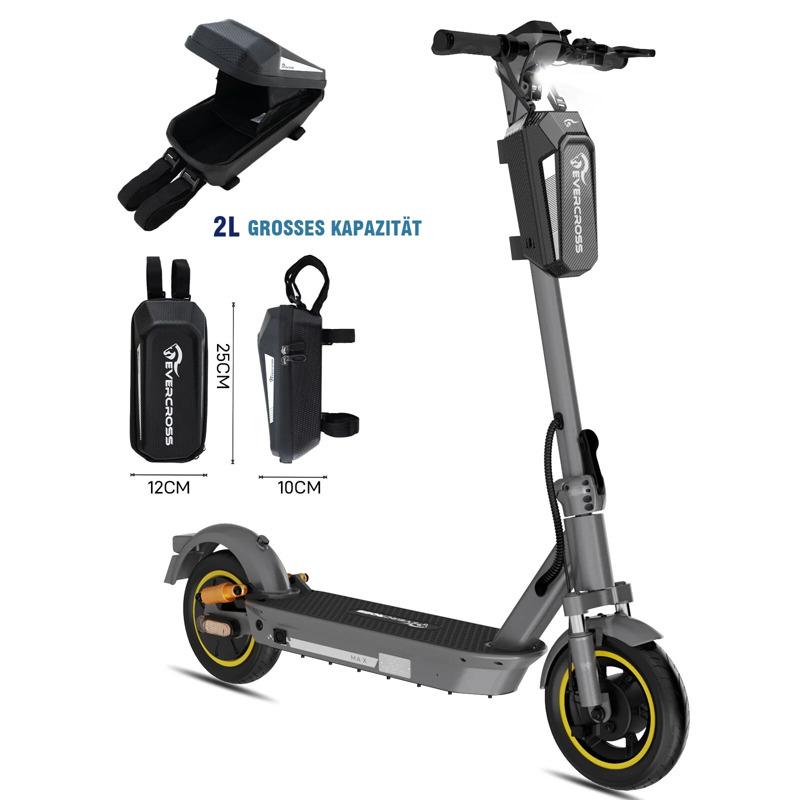 EVERCROSS EV10S MAX ABE Faltbarer Elektroroller-Upgrade - Image 10