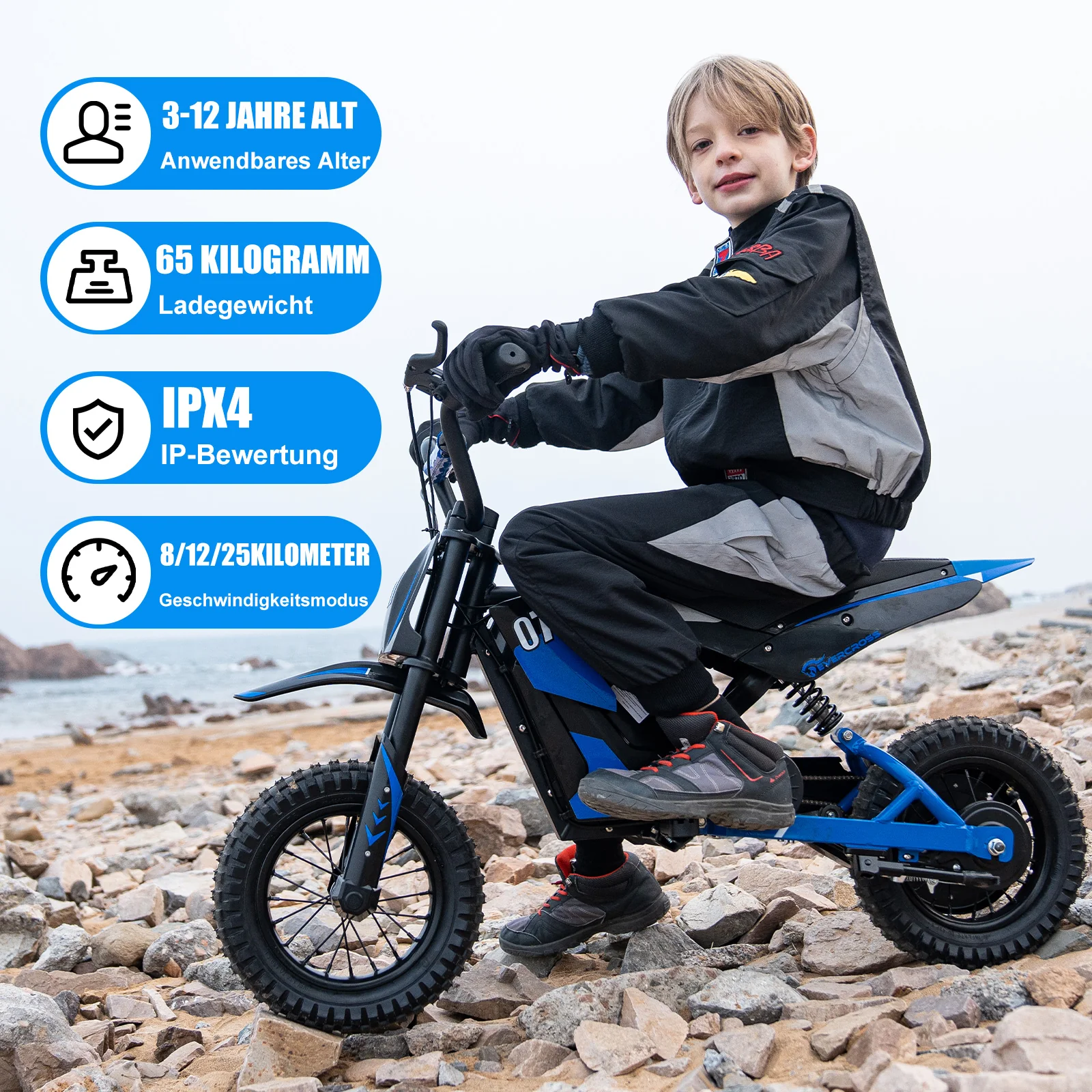 EVERCROSS EV12M Kinder-Elektromotorrad - Image 3
