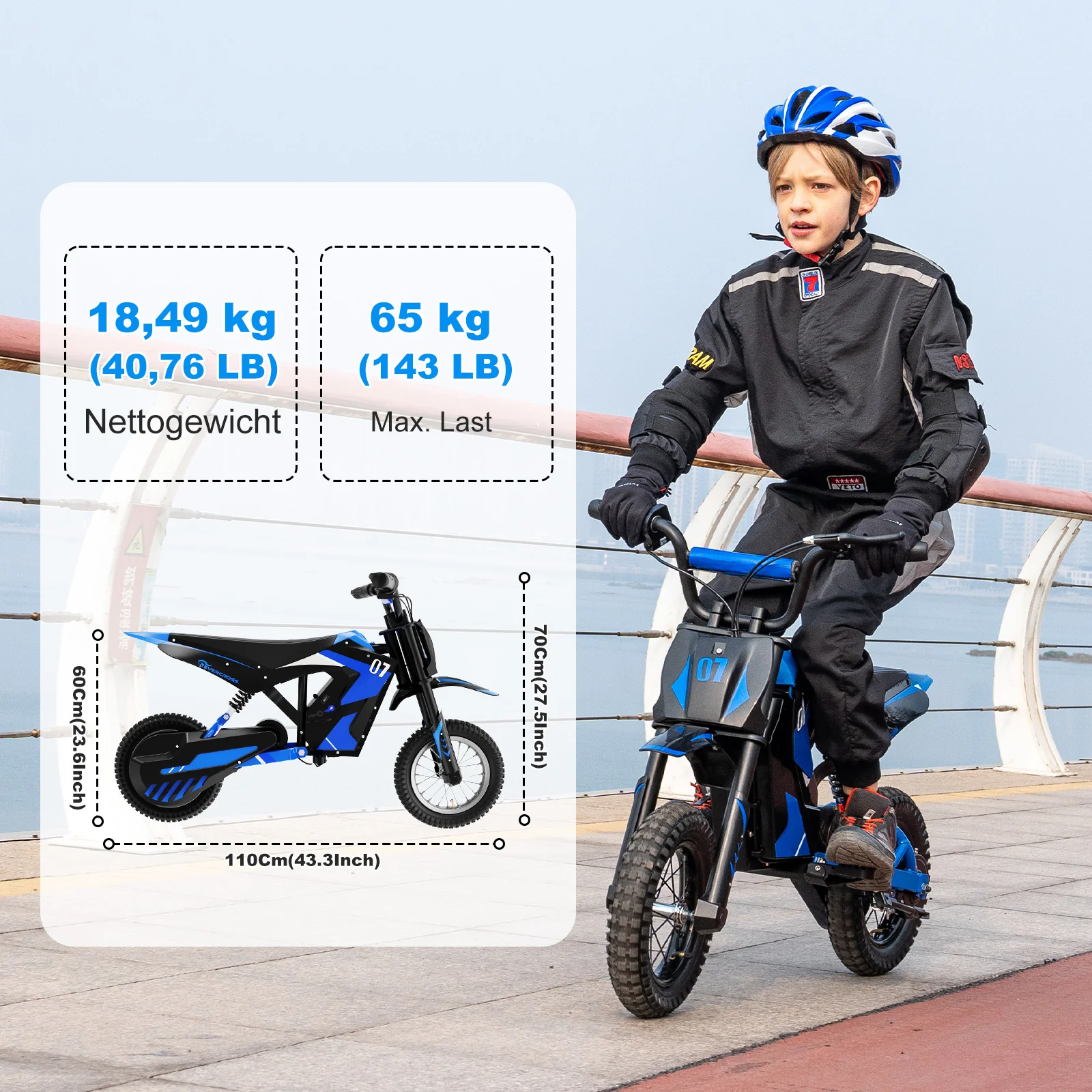 EVERCROSS EV12M Kinder-Elektromotorrad - Image 4