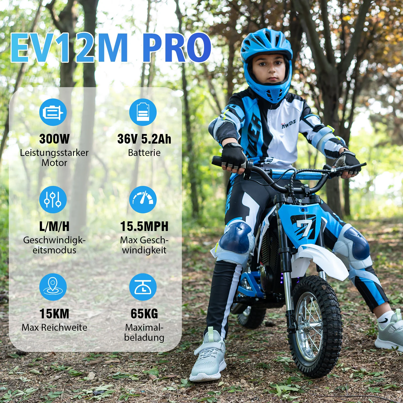 EVERCROSS EV12M PRO Kinder-Elektromotorrad - Image 5