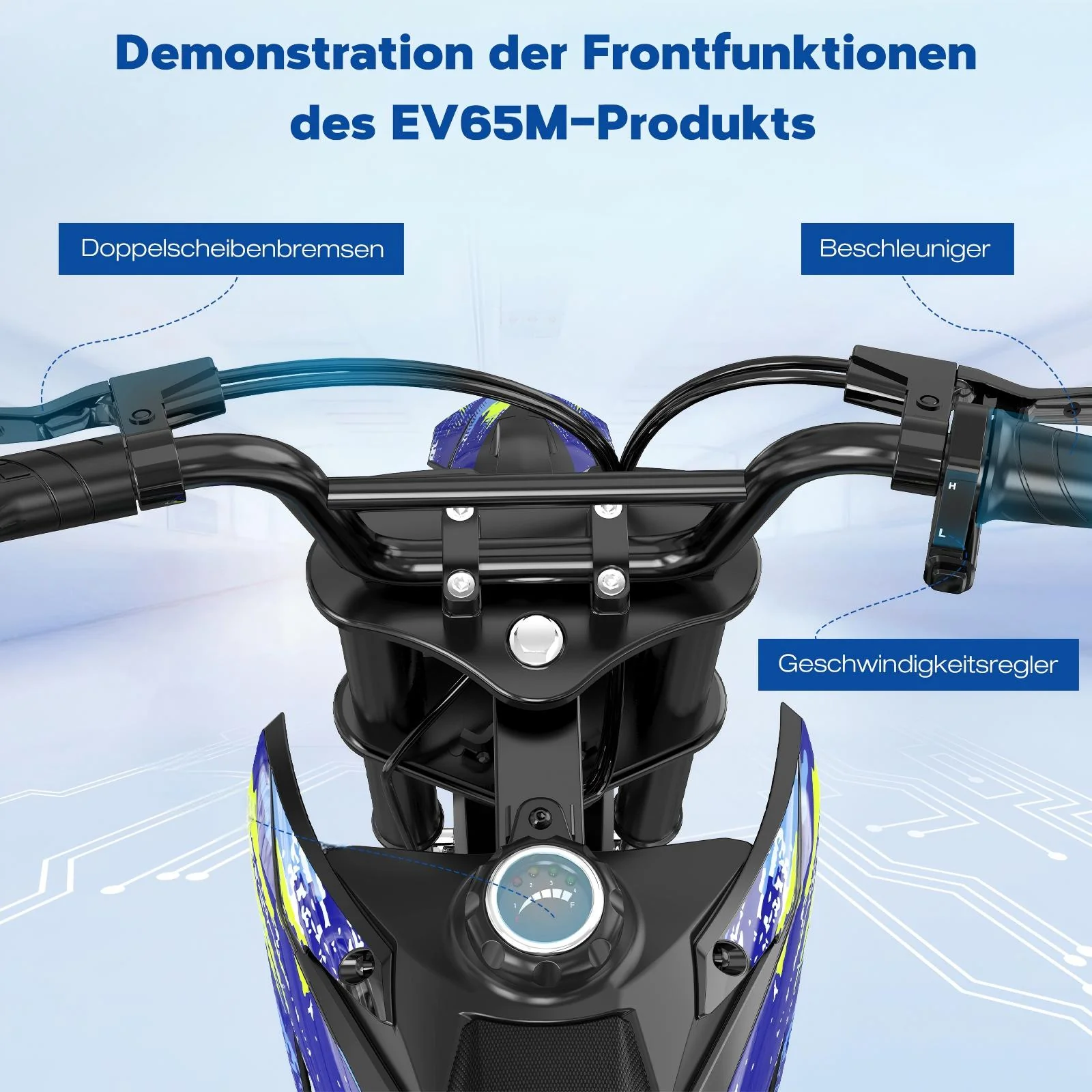 EVERCROSS EV65M 12+ Elektrisches Geländemotorrad - Image 7