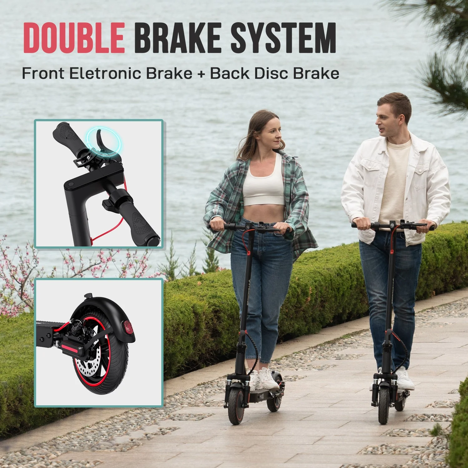EVERCROSS EV85F Klappbarer E-Scooter - Image 9