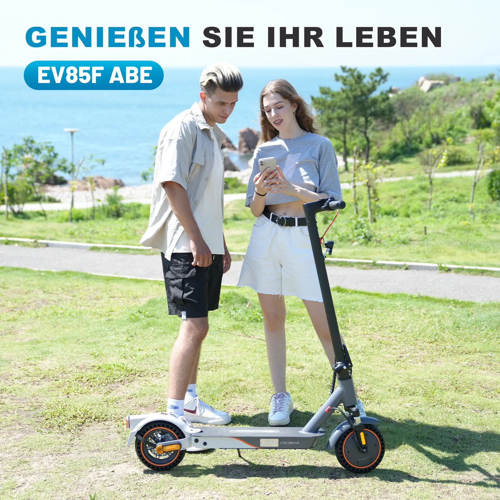 EVERCROSS EV85F ABE Faltbarer Elektroroller - Image 12