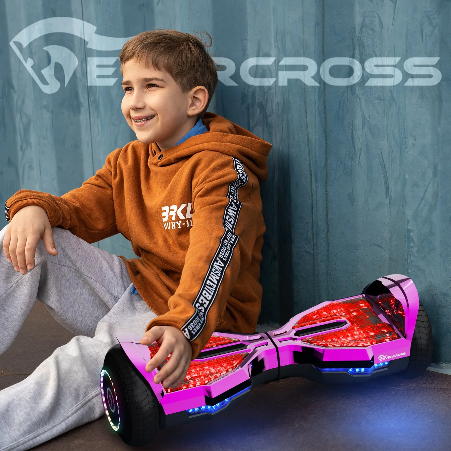 EVERCROSS Hoverboard, 6.5 Inch Self Balancing Hoverboards with Bluetooth - Image 5