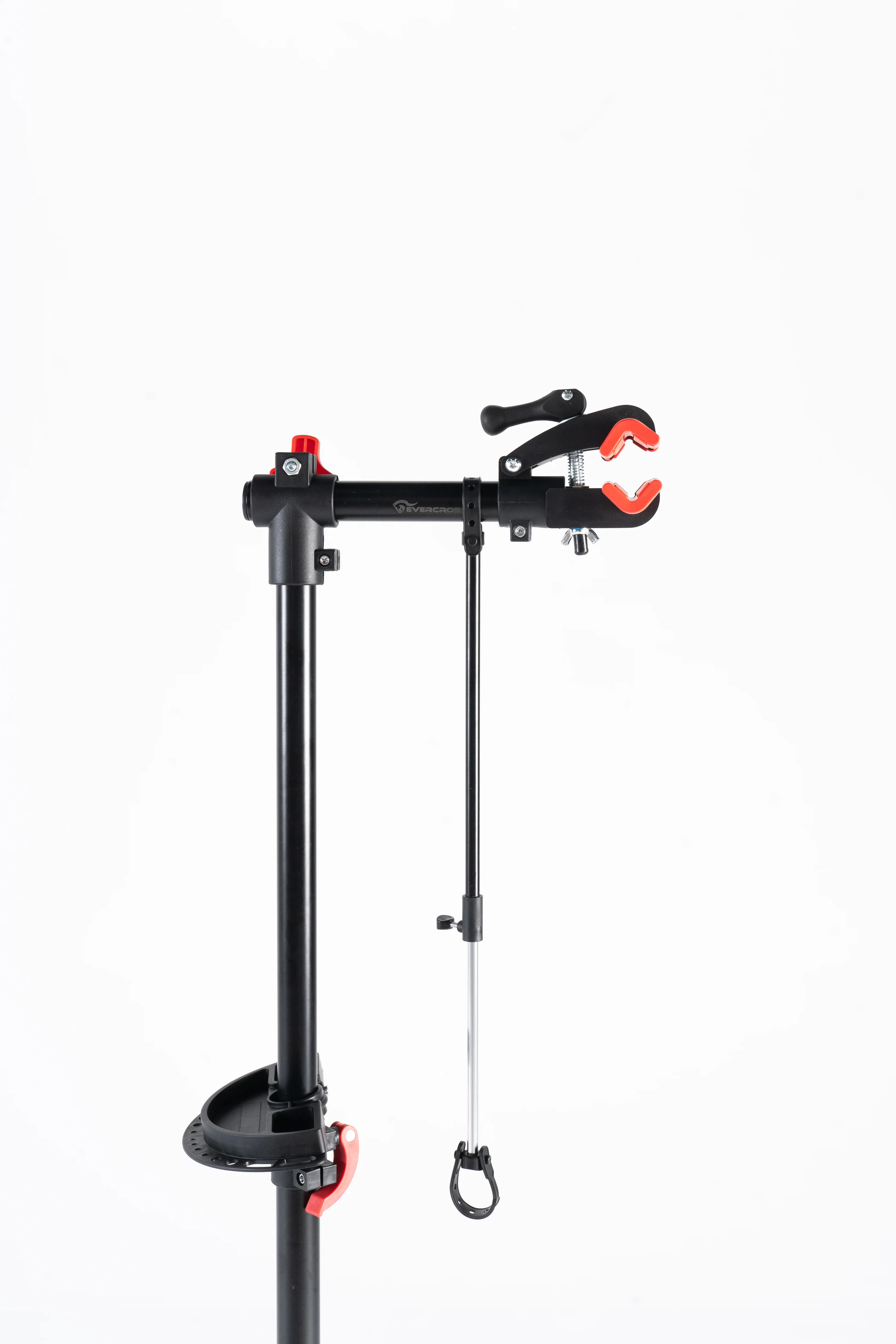 EVERCROSS Klappbarer Fahrrad-Montageständer mit 360° drehbarer Klemme, höhenverstellbar bis 1,73 m, magnetische Werkzeugablage, stabiles Dreibein-Stativ - Image 5