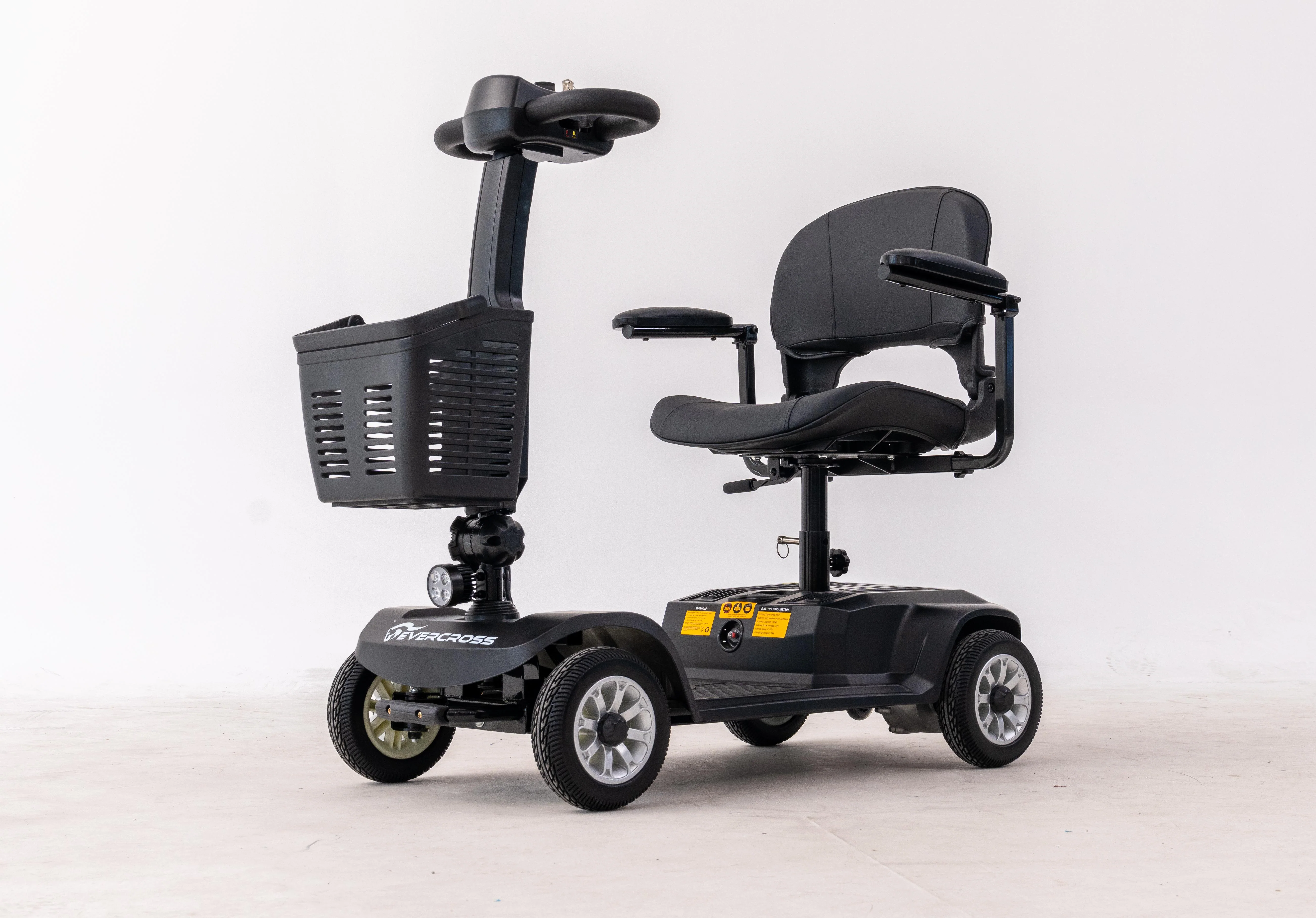 EVERCROSS L6 Elektromobil – faltbar, 4-Rad, mit Korb - Image 12